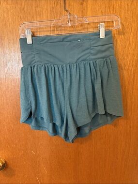 FP Movement by Free People Teal Layered Athletic Skort